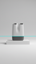 Minimalist Charging Dock in Tempered Glass