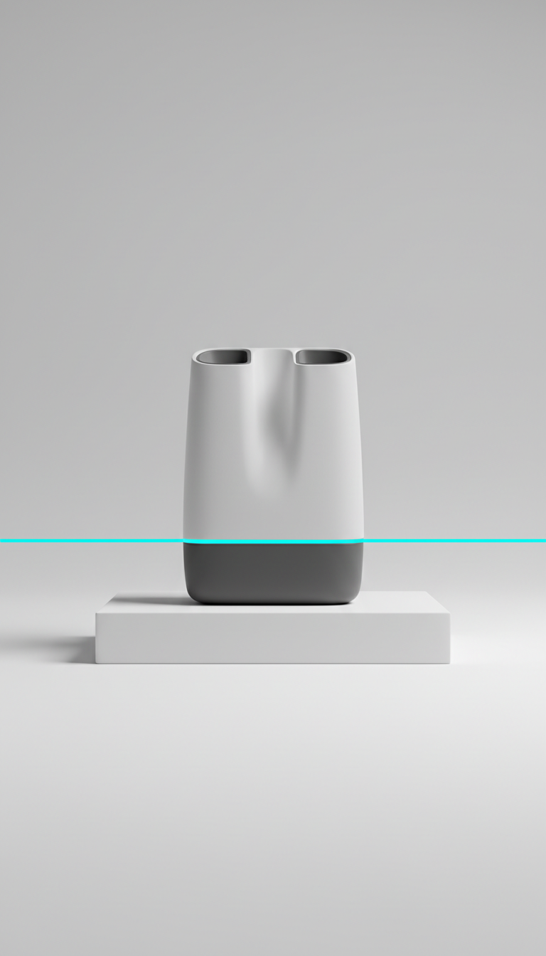 Minimalist Charging Dock in Tempered Glass