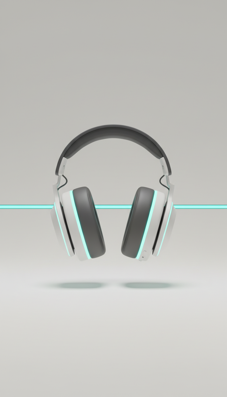 Noise-Cancelling Headphones with Memory Foam Cushions
