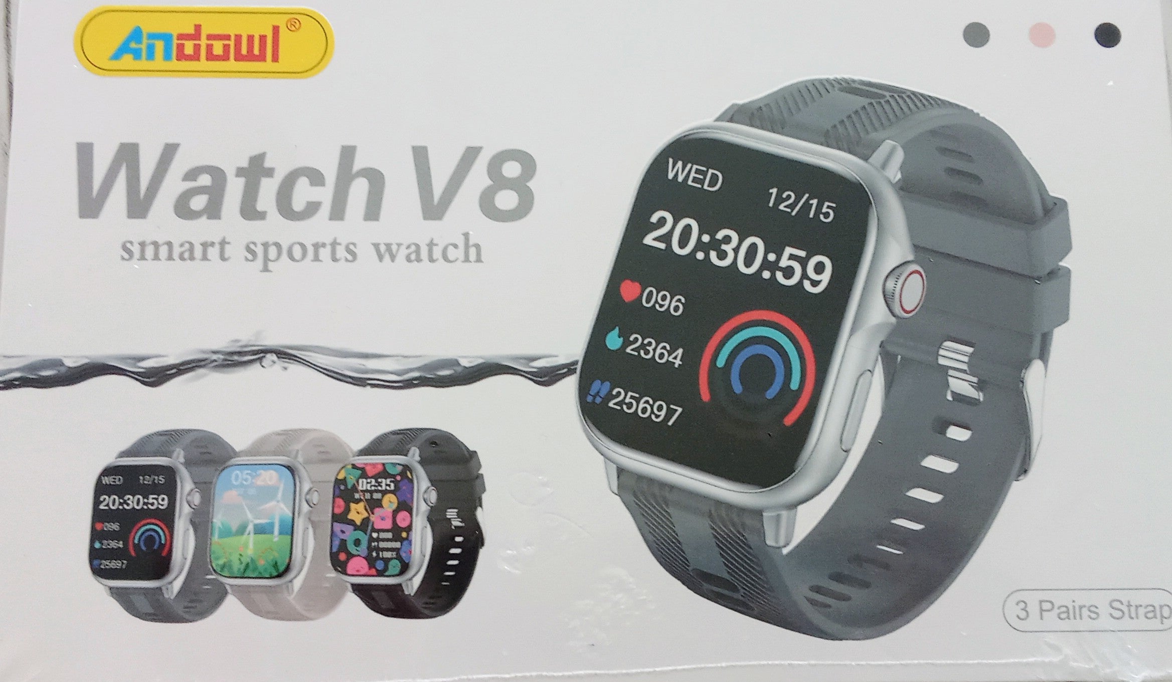 ANDOWL smart watch V8
